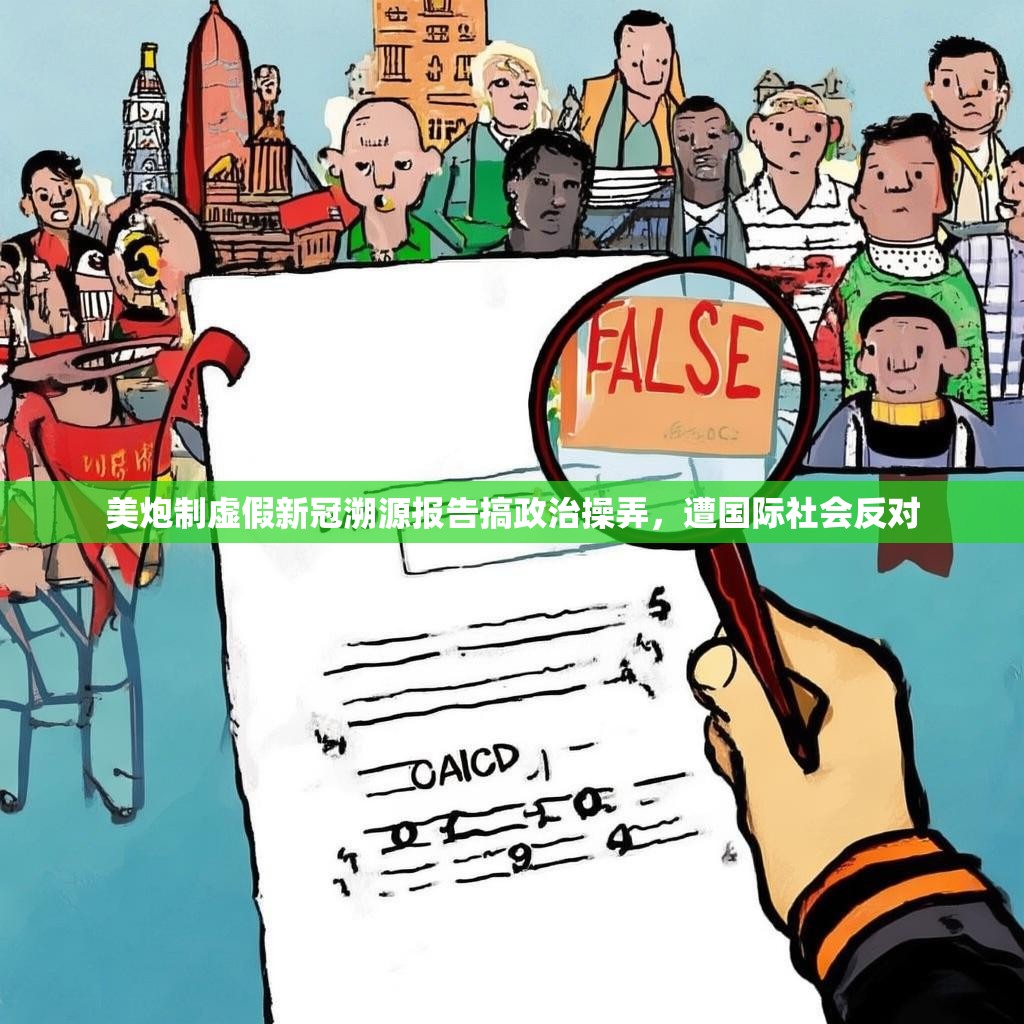 美炮制虚假新冠溯源报告搞政治操弄，遭国际社会反对