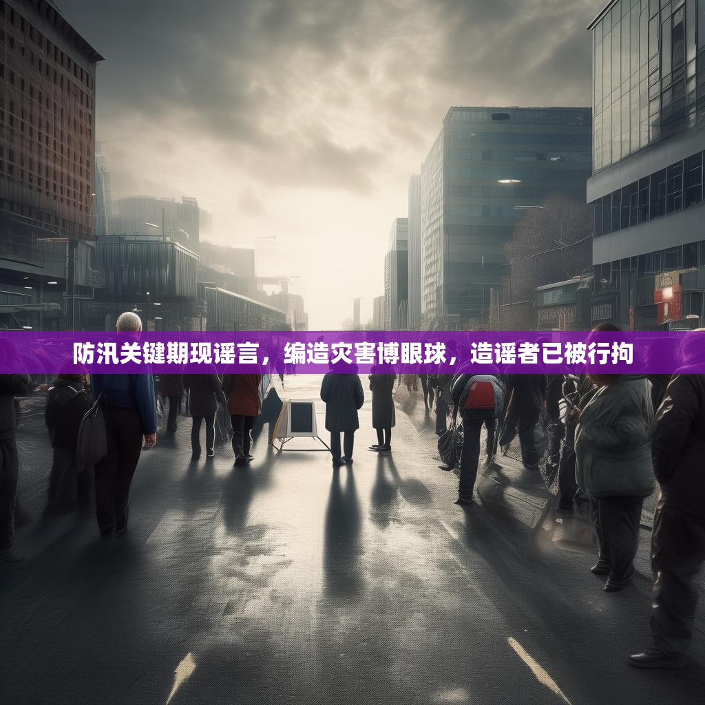 防汛关键期现谣言，编造灾害博眼球，造谣者已被行拘