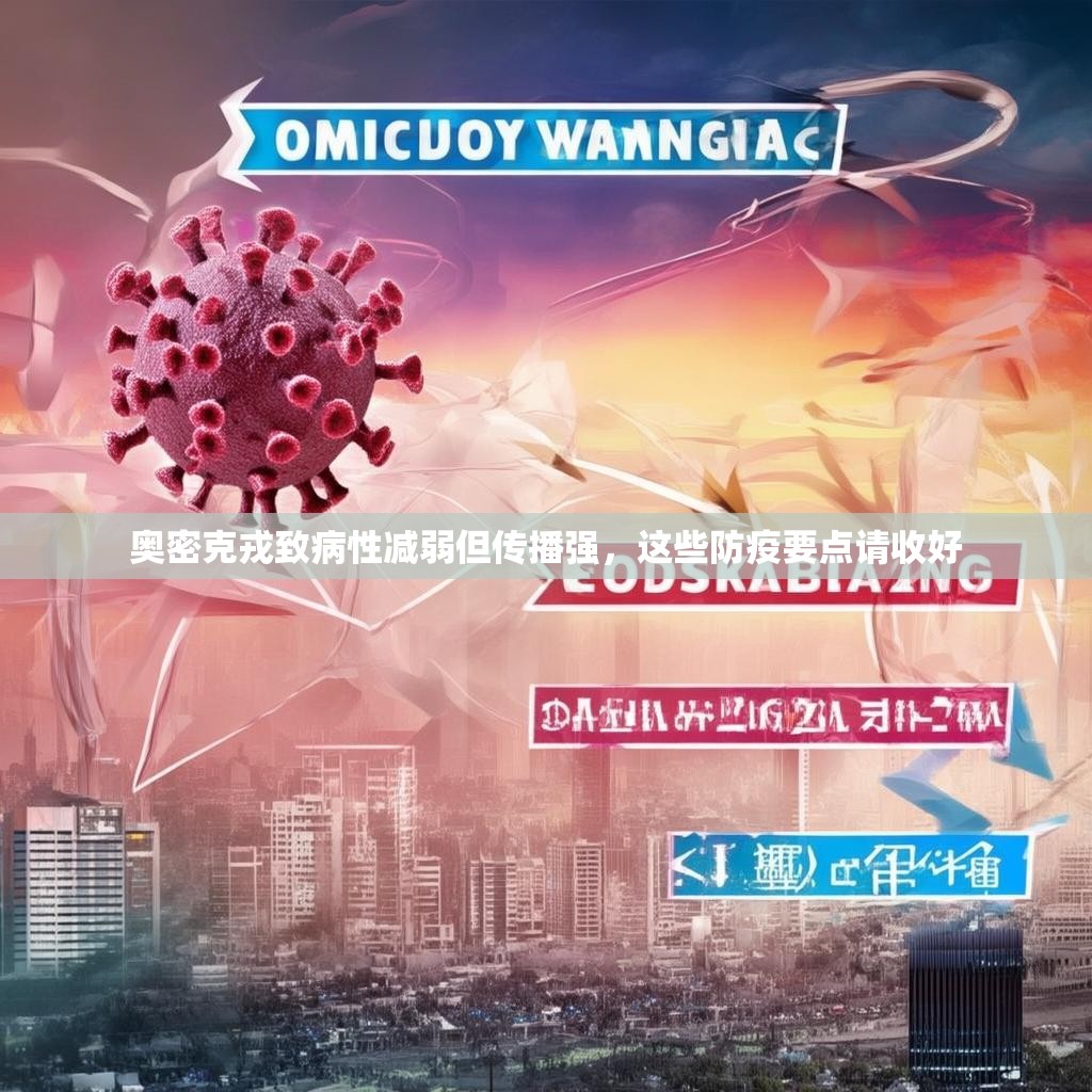奥密克戎致病性减弱但传播强，这些防疫要点请收好