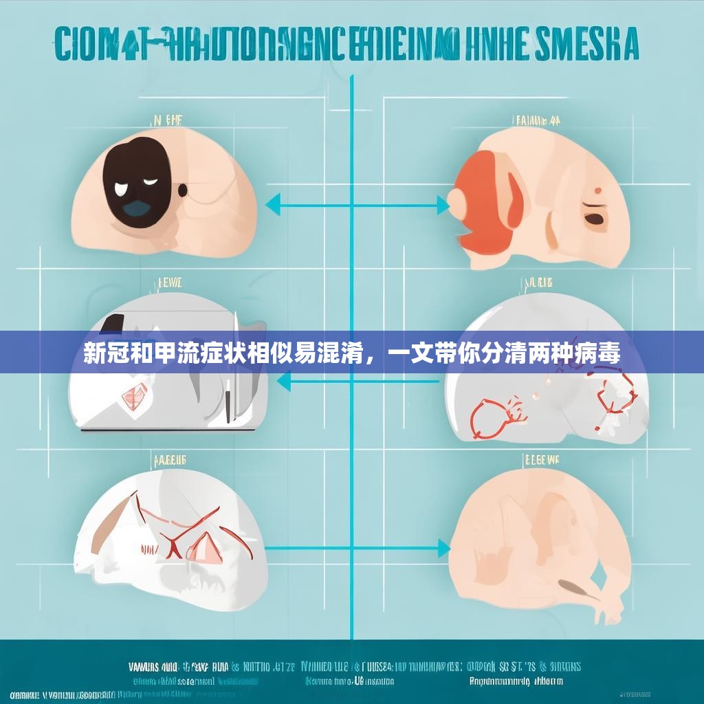 新冠和甲流症状相似易混淆，一文带你分清两种病毒