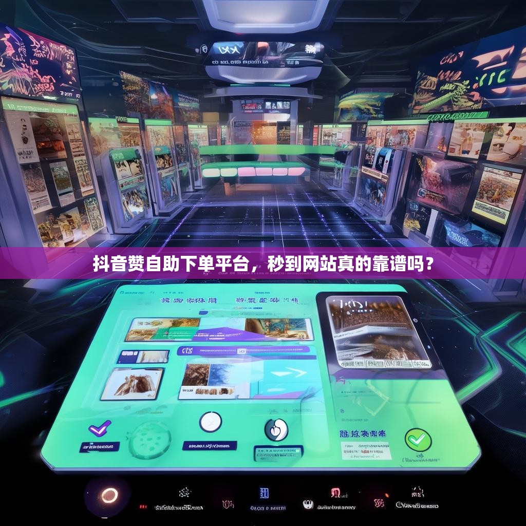 抖音赞自助下单平台，秒到网站真的靠谱吗？