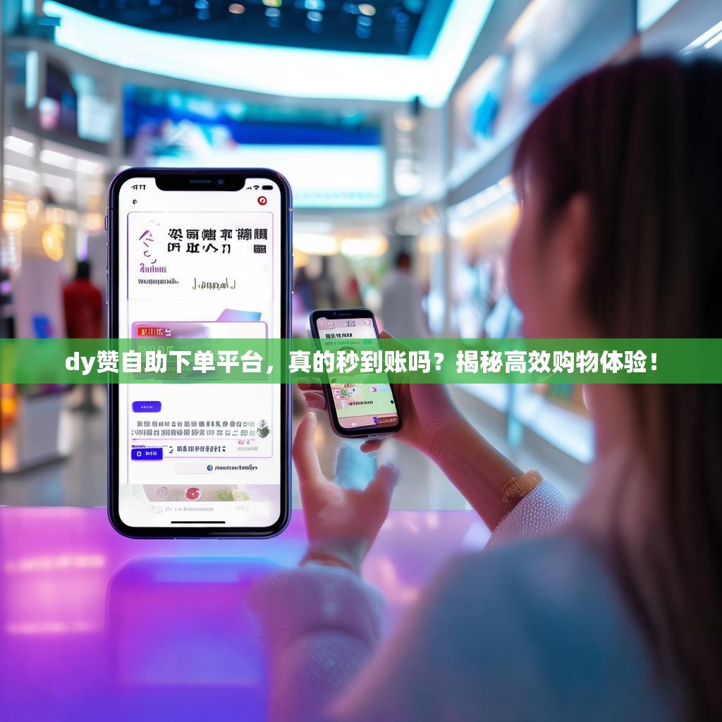 dy赞自助下单平台，真的秒到账吗？揭秘高效购物体验！