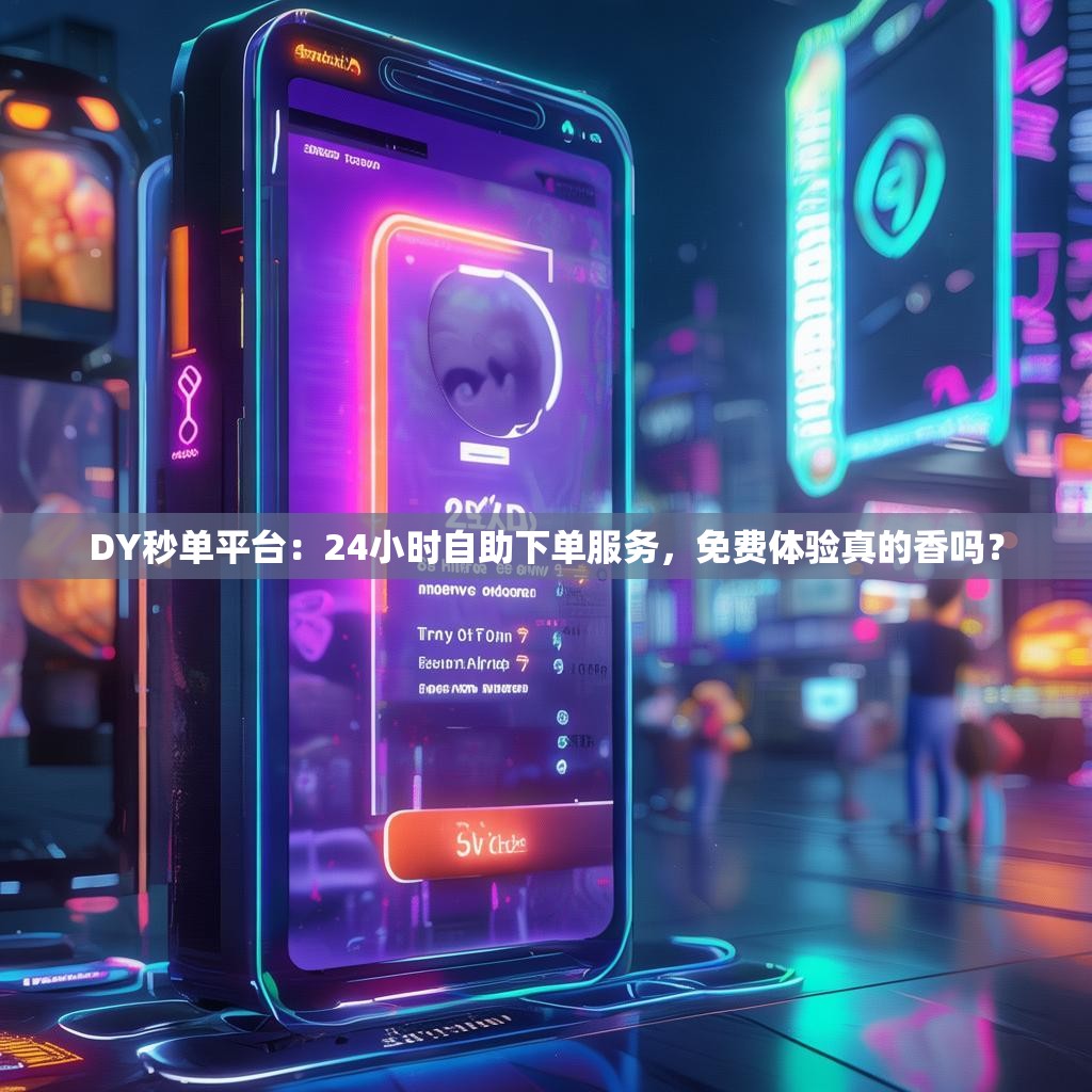 DY秒单平台：24小时自助下单服务，免费体验真的香吗？