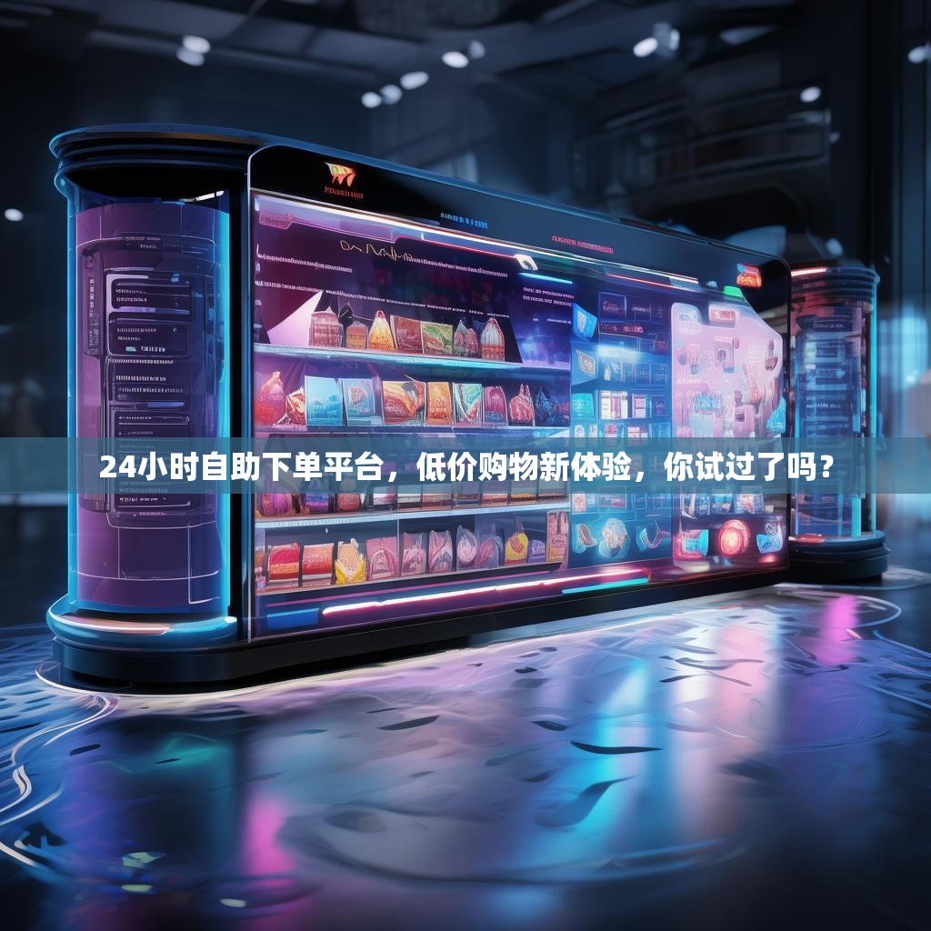 24小时自助下单平台，低价购物新体验，你试过了吗？