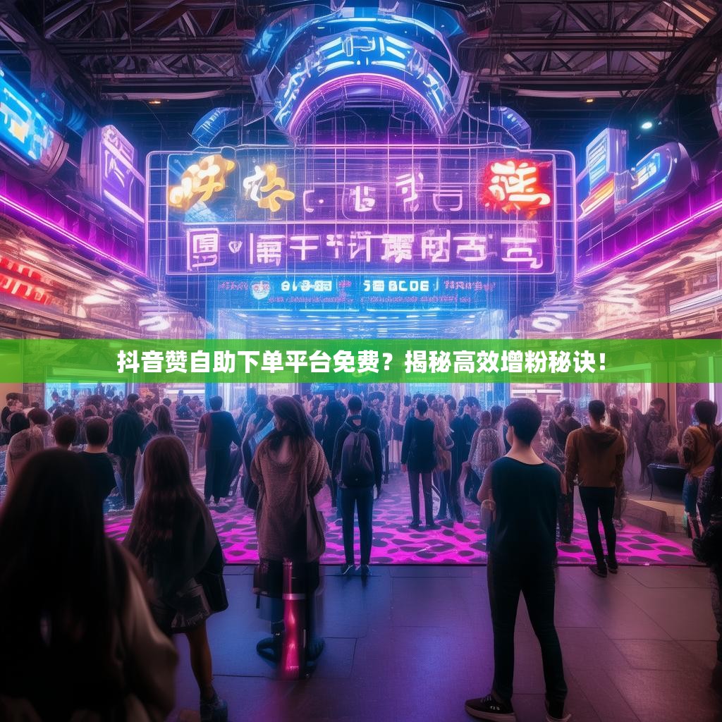 抖音赞自助下单平台免费？揭秘高效增粉秘诀！