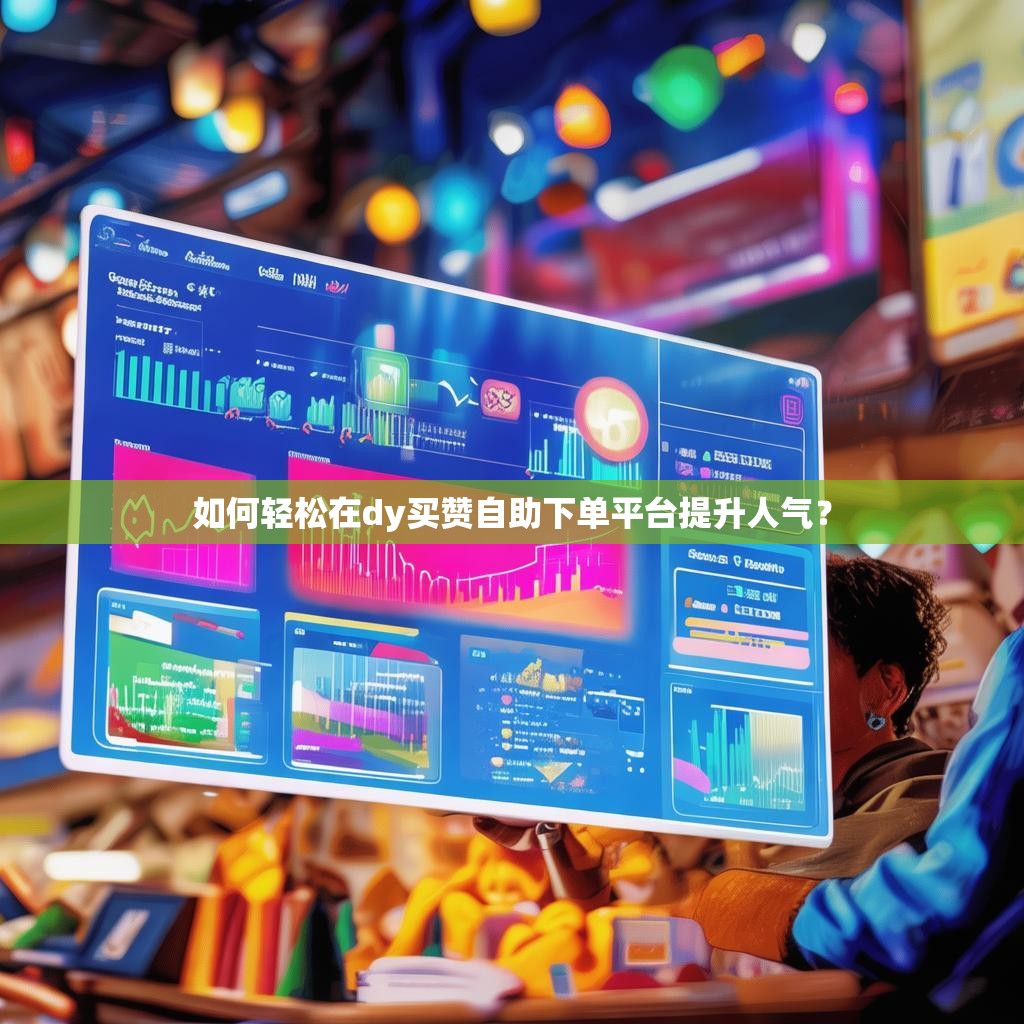 如何轻松在dy买赞自助下单平台提升人气？